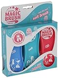 Kerbl Original Magic Brush Bürstensets Pferdebürste Pferdepflege Massagebürste, Jellyfish, 3er...