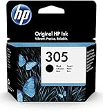 HP 305 (3YM61AE) Original Druckerpatrone Schwarz für HP DeskJet 27xx, 41xx, HP ENVY 60xx, 64xx