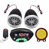 EaThsalL Motorrad Motorrad Lautsprecher Lautsprecher Bluetooth Wasserdicht Freisprecheinrichtung...