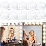 daphomeu LED Spiegelleuchte 3 Farbe, Dimmbar Schminklicht, Schminktisch Leuchte, Makeup Lampe, Make...