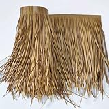 ZIUSFAC Simulierte Reetdach Simulation Palmdach Hawaii Dachschindel Künstliche Strohdach Garten...