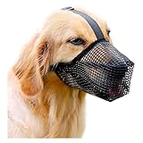 OFFOF Maulkorb für Große Hunde - Atmungsaktive Haustier Maske für Hundetraining – Bequem &...