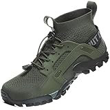 VTASQ Herren Damen Wanderschuhe Anti-Rutsch Wanderstiefel Trekkingschuhe Leicht Atmungsaktiv...