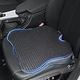 Qutool Autositzkissen,keilkissen Auto,Ergonomisches Sitzkissen für Auto sitzkissen Auto...