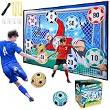 VATOS Fußball Spielset für Kinder 3 4 5 6 7 8, Sportspaß für Garten Indoor Outdoor, Weich...