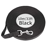 CtopoGo Hundeleine 6m /10m /15m geeignet als Schleppleine Langlaufleine Laufleine Fährtenleine...