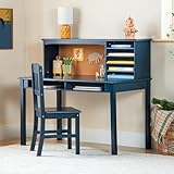 GuideCraft Kinder-Media-Schreibtisch- und Stuhl-Set, marineblau: Studentenstudium,...