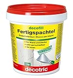 Decotric decofill Gebrauchsfertiger Spachtel 1 kg