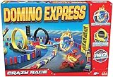 Domino Express Crazy Race, Konstruktionsspielzeug ab 6 Jahren, Domino Spiel mit Dominosteinen für...