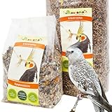 Mixerama Nymphensittiche Kräutervielfalt - natürliches Futter für den Nymphensittich mit extra...