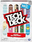 Tech Deck - DLX Pro Fingerboard 10er-Set mit angesagtesten Skateboard-Designs - zum Sammeln für...