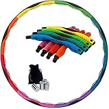 Powerhoop Deluxe, Bunt (regenbogen), 100 cm