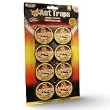 8X Ameisenköderdose - Ameisenköder - Ameisenfalle – Ungiftige Klebefalle zur Überwachung von...