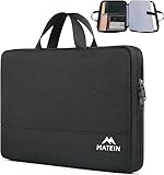 MATEIN Laptophülle 15,6 Zoll, Laptop Hülle Wasserdicht Laptoptasche Schutzhülle mit Griff, Laptop...