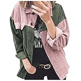 MOMBIY Hoodie Damen Mit Reißverschluss Herren Windschutz Daily Bluse Oversize-Button Cardigan...