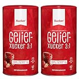 Xucker 3:1 Gelierxucker mit Xylit 2x 1kg - leckere Gelierzucker Alternative mit Birkenzucker I...