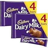 Dairy Milk 2er Set (2x108,8g) Vollmilchschokoladenriegel – Doppelpack zusammengestellt durch...