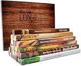 Premium Räucherstäbchen Mix von Luxflair: 26 unterschiedliche Packungen von fruchtig bis...