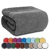 NatureMark SAUNATUCH/Badetuch – Premium Qualität 80x200cm – Sauna-Handtuch 100% Baumwolle –...
