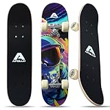 Apollo Skateboard - Astronaut - Kinderskateboard 61cm, ABEC 3