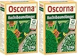 Oscorna Buchsbaumdünger, 2,5 kg (Packung mit 2)