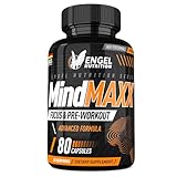 ENGEL NUTRITION MindMAXX Focus Booster - Trainingsbooster Kapseln | Mentale Power & Leistung für...