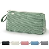 Boziee Federmäppchen Mäppchen Cord-Stoff Mädchen Teenager Stiftetasche Federtasche Pencil Case...