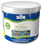 Söll 80380 Dr. Roth's Teichklar mikrobiologische Teichreinigung und Algenprophylaxe 500 g -...