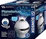 KOSMOS 671549 Planetarium - Projektor mit 2 auswechselbaren Sternkarten, spannende Infos zu Sternen,...