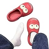 YLCYDLYU Clogs Pantoletten Sandalen Clogs Für Unisex Cartoon Bär Muster Casual Garten Strand...