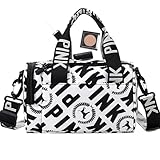 Reisetasche für Frauen: wasserdichte Sporttasche mit Mehreren Fächern | tragbare...