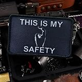 This is My Safety Sir Patch, 1 Stück lustiger Meme-Aufnäher, taktischer Militäraufnäher mit...