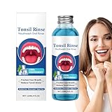 Mundspülung - Halitosis Frischelösung | 120 ml Natürliche Mundspülung bei trockenem Mund und...
