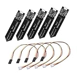 DECOMELODY 5 Stück Teiliges Bodenfeuchtesensor Präziser Feuchtigkeitsmesser mit...