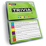 Trivia Kartensatz, Fragen und Antworten, Erweiterungsset, Gesellschaftsspiele, Quiz, Pubquiz [German...