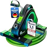 STEHMEYER® Pedaltrainer für Senioren Mini Heimtrainer Tischfahrrad | extra leiser &...