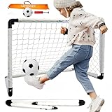 LZHDZQD Fußballtor, Mini Fussballtor 90x60cm Fussballtore für Garten Kinder -Outdoor und Indoor...