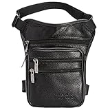 Motorrad Beintasche Männer Drop Beinbeutel Taille Tasche Crossbody Fanny Pack Gürtel Hüfte Bum...