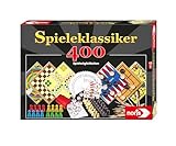 Noris 606111688 Spieleklassiker mit 400 Spielmöglichkeiten wie Yatzy, Mikado, Mühle, Dame,...