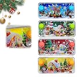VEQENIFY Wasser Flipper 4 Stück Handheld Wasser Spiel Wasserflipper Kinder Mini Wasser Ring Spiel...
