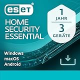 ESET HOME Security Essential 2026 | 3 Geräte | 1 Jahr | inklusive Firewall, Sicheres Banking &...