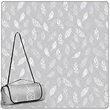 DEWUR Picknickdecke wasserdicht waschbar, Stranddecke Sandfrei XXL Campingdecke Strandmatte isoliert...