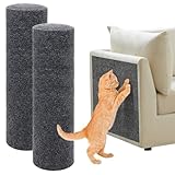LOMUG 2 Stück Kratzmatte Katze Selbstklebend 40x200CM Kratzschutz Sofa Katze - DIY Trimmbar...
