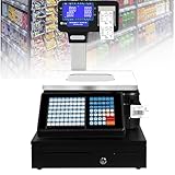 Digitale Barcode-Waage, Etikettendruckwaage,Vorder Und Rückdisplay Für Supermärkte,...