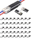 40 Stück Auto Kabelverbinder Wasserdicht 2 Polig,2V Stecker 2 pin,Schneller Kabelstecker...
