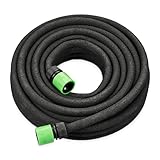 Relaxdays Tropfschlauch, Bewässerung, 30 m Perlschlauch, Hochbeet & Heckenbewässerung,...