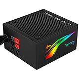 AeroCool LUXRGB1000M, Modulares Netzteil 1000W, RGB, 80Plus Gold 90% Effizient