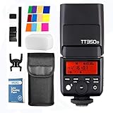 Godox TT350N TTL Speedlite TTL Kamera Blitzgerät GN36 2.4G HSS 1/8000s Kompatibel für Nikon D7100...