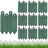 Birtern Garteneinfassung, 10 Stück, Beeteinfassung, dekorativer Gartenzaun, ineinandergreifende...