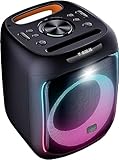 Mobile Beat SB-TWS 100 BT Soundbox, bis zu 7h Laufzeit, LED-Lichtefeekte, praktischer Tragegriff,...